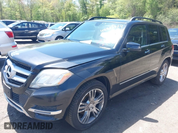 2014 Mercedes-Benz GLK 350 with VIN WDCGG8JB0EG196345, listed as a IAAI auction lot 42203554 with 115,152 mi miles and . Bid and sale history available at DreamBid. Image 2.