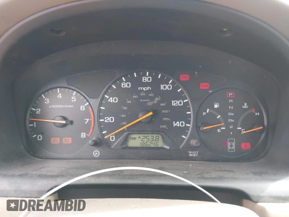 2001 Honda Accord LX with VIN 3HGCG66501G702865, listed as a IAAI auction lot 42134623 with 186,246 mi miles and . Bid and sale history available at DreamBid. Image 7.