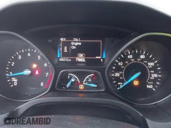 2017 Ford Focus SE with VIN 1FADP3F24HL303600, listed as a IAAI auction lot 41948159 with 95,212 mi miles and . Bid and sale history available at DreamBid. Image 7.