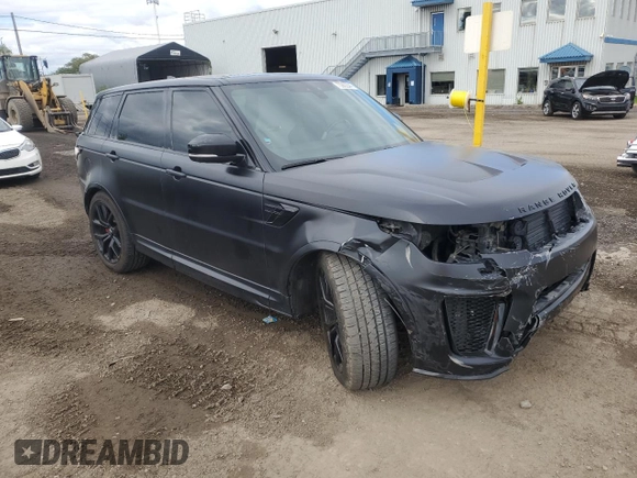 2020 Land Rover Range Rover Sport SVR with VIN SALWZ2RE2LA718179, listed as a Copart auction lot 73362244 with 78,055 mi miles and Salvage Title. Bid and sale history available at carsss.com. Image 4.
