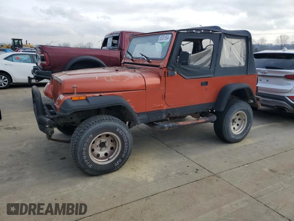 1995 Jeep Wrangler S with VIN 1J4FY19P1SP300868, listed as a Copart auction lot 85381954 with 171,288 mi miles and Clean Title. Bid and sale history available at carsss.com. Image 1.
