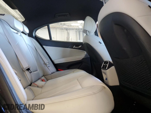 2024 Genesis G70 2.5T with VIN KMTG34SC4RU143352, listed as a Copart auction lot 56943305 with 20,316 mi miles and Clean title. Bid and sale history available at DreamBid. Image 10.