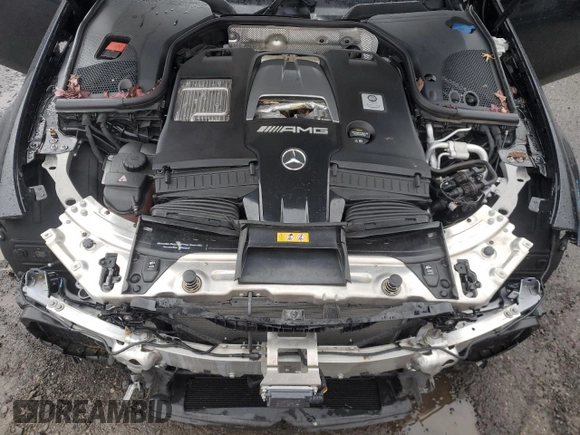 2019 Mercedes-Benz E 63 S AMG with VIN WDDZF8KB0KA557478, listed as a Copart auction lot 43457895 with 23,736 mi miles and Salvage Title. Bid and sale history available at DreamBid. Image 13.