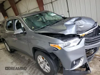 2019 Chevrolet Traverse LT Cloth with VIN 1GNERGKW4KJ313983, listed as a Copart auction lot 58828275 with Not provided miles and Salvage title. Bid and sale history available at DreamBid. Image 4.