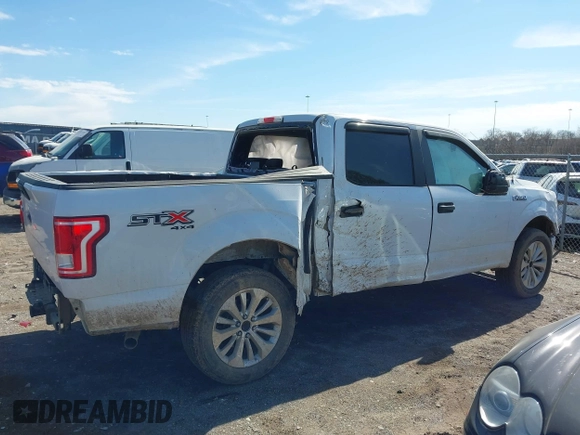 2017 Ford F-150 XL with VIN 1FTEW1EF6HKE43891, listed as a IAAI auction lot 41662152 with 75,950 mi miles. Bid and sale history available at carsss.com. Image 13.