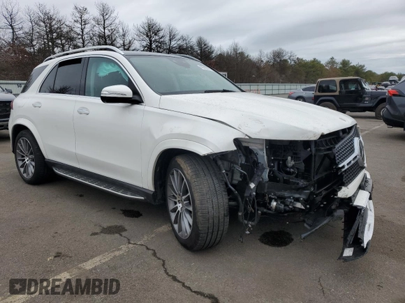2024 Mercedes-Benz GLE 450 with VIN 4JGFB5KB0RB176477, listed as a Copart auction lot 45516515 with 10,296 mi miles and Non repairable. Bid and sale history available at DreamBid. Image 4.