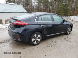 2019 Hyundai Ioniq Limited with VIN KMHC75LD4KU161835, listed as a Copart auction lot 47601425 with 68,105 mi miles and Salvage Title. Bid and sale history available at DreamBid. Image 3.