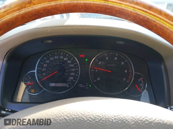 2007 Lexus GX 470 z VIN JTJBT20X870131127, wystawiony jako IAAI lot #42111172 z przebiegiem 203 780 mil mil oraz . Historia ofert i sprzedaży dostępna na DreamBid. Obrazek 7.