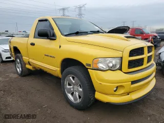 2005 Dodge Ram 1500 SLT with VIN 1D7HU16D95J534855, listed as a Copart auction lot 82471424 with 0 mi miles and Clean Title. Bid and sale history available at carsss.com. Image 4.