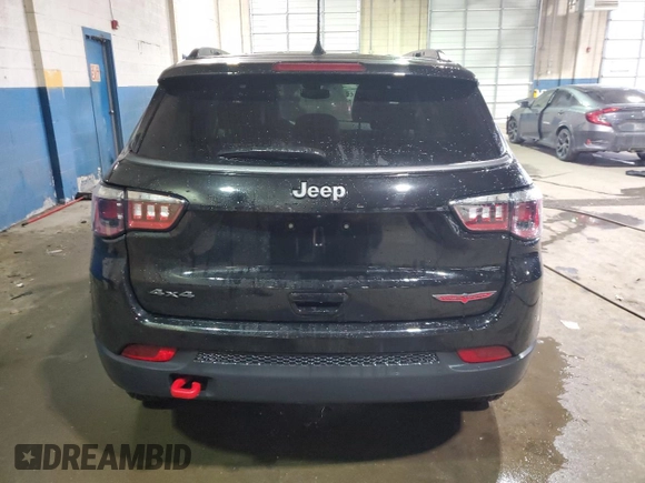 2022 Jeep Compass Trailhawk z VIN 3C4NJDDB3NT163497, wystawiony jako Copart lot #42691135 z przebiegiem 19 450 mil mil oraz Szkoda całkowita • Salvage title. Historia ofert i sprzedaży dostępna na DreamBid. Obrazek 6.
