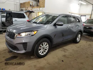 2020 Kia Sorento LX V6 with VIN 5XYPG4A5XLG613172, listed as a Copart auction lot 49513745 with 120,142 mi miles and Salvage Title. Bid and sale history available at carsss.com. Image 1.