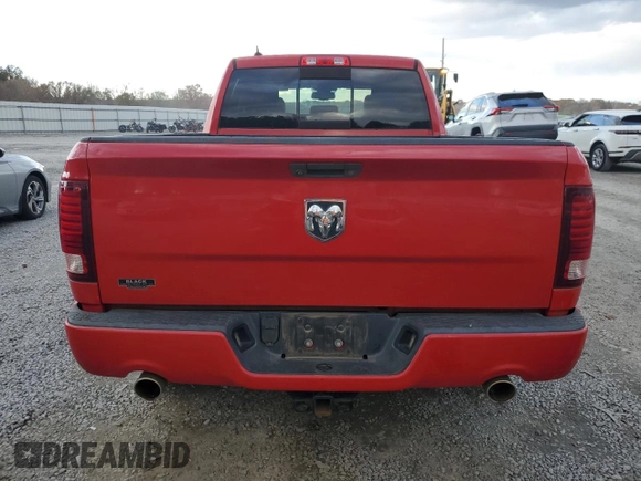 2014 Ram 1500 Sport with VIN 1C6RR6HT7ES221953, listed as a Copart auction lot 81495364 with 126,366 mi miles and Salvage title. Bid and sale history available at DreamBid. Image 6.