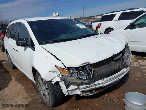 2012 Honda Odyssey EX with VIN 5FNRL5H49CB078480, listed as a IAAI auction lot 41673975 with 136,288 mi miles. Bid and sale history available at carsss.com. Image 1.