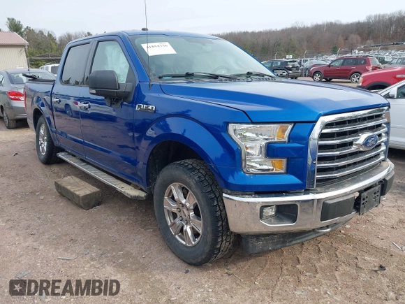 2017 Ford F-150 XL with VIN 1FTEW1EFXHKD09286, listed as a IAAI auction lot 41854336 with 97,861 mi miles. Bid and sale history available at carsss.com. Image 1.