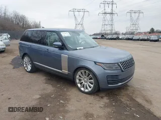 2019 Land Rover Range Rover HSE with VIN SALGS2SV1KA516631, listed as a IAAI auction lot 41630116 with 41,840 mi miles and . Bid and sale history available at DreamBid. Image 1.
