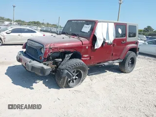 2008 Jeep Wrangler Unlimited Sahara with VIN 1J4GA591X8L537550, listed as a IAAI auction lot 40281739 with 145,388 mi miles and . Bid and sale history available at DreamBid. Image 18.