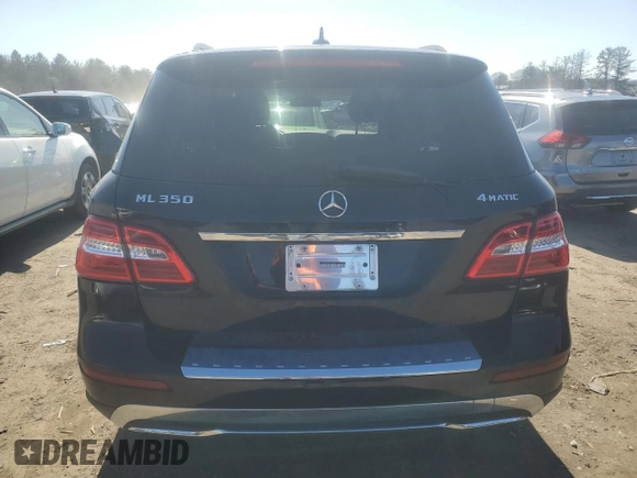 2014 Mercedes-Benz M 350 with VIN 4JGDA5HB4EA359530, listed as a Copart auction lot 47174455 with 142,136 mi miles and Salvage Title. Bid and sale history available at carsss.com. Image 6.