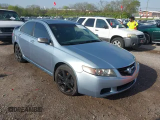 2004 Acura TSX with VIN JH4CL96844C030143, listed as a IAAI auction lot 42035820 with 216,588 mi miles. Bid and sale history available at carsss.com. Image 1.
