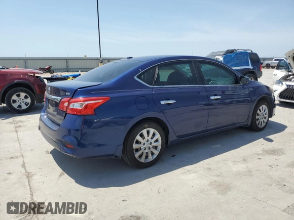 2017 Nissan Sentra SV z VIN 3N1AB7AP9HY213777, wystawiony jako Copart lot #53172795 z przebiegiem 86 088 mil mil oraz Szkoda całkowita • Salvage title. Historia ofert i sprzedaży dostępna na DreamBid. Obrazek 3.
