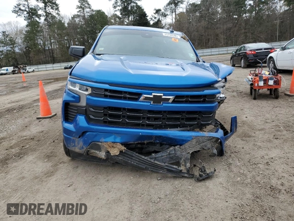 2024 Chevrolet Silverado 1500 RST with VIN 1GCUDEE8XRZ208610, listed as a Copart auction lot 45490585 with 0 mi miles and Salvage Title. Bid and sale history available at carsss.com. Image 5.