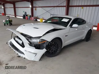 2019 Ford Mustang GT with VIN 1FA6P8CF4K5122361, listed as a IAAI auction lot 41964006 with 67,185 mi miles. Bid and sale history available at carsss.com. Image 2.