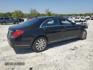 2014 Mercedes-Benz S S 550 with VIN WDDUG8CB0EA051322, listed as a Copart auction lot 52672685 with 75,930 mi miles and Salvage Title. Bid and sale history available at carsss.com. Image 3.