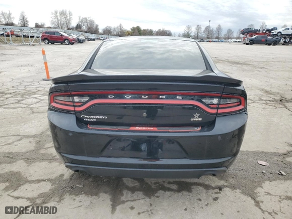2016 Dodge Charger Police with VIN 2C3CDXKT3GH206571, listed as a Copart auction lot 43534475 with 120,260 mi miles and Salvage Title. Bid and sale history available at carsss.com. Image 6.