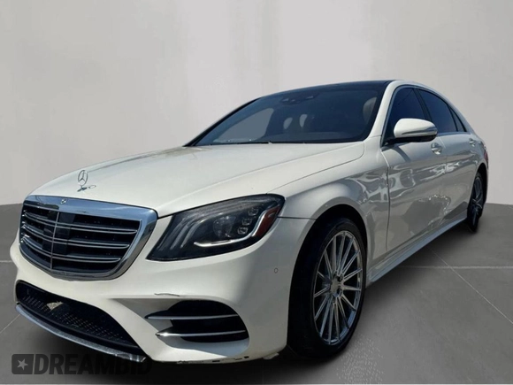 2019 Mercedes-Benz S 560 z VIN WDDUG8DB3KA439798, wystawiony jako Copart lot #61582835 z przebiegiem 94 427 mil mil oraz Czysty tytuł • Clean title. Historia ofert i sprzedaży dostępna na DreamBid. Obrazek 2.