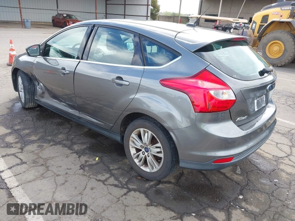2012 Ford Focus SEL with VIN 1FAHP3M29CL314685, listed as a IAAI auction lot 41974881 with 167,119 mi miles. Bid and sale history available at carsss.com. Image 3.