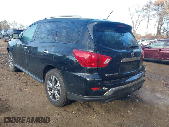 2018 Nissan Pathfinder SV z VIN 5N1DR2MM4JC638201, wystawiony jako IAAI lot #41146126 z przebiegiem 68 155 mil mil oraz . Historia ofert i sprzedaży dostępna na DreamBid. Obrazek 3.