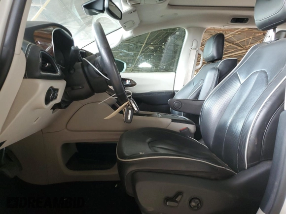 2022 Chrysler Pacifica Hybrid Limited with VIN 2C4RC1S74NR123134, listed as a Copart auction lot 57906795 with 75,648 mi miles and Salvage title. Bid and sale history available at DreamBid. Image 7.