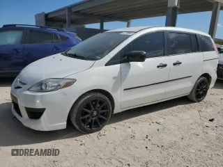 2008 Mazda 5 Grand Touring with VIN JM1CR293780319161, listed as a Copart auction lot 44778695 with 157,446 mi miles and Salvage Title. Bid and sale history available at carsss.com. Image 1.