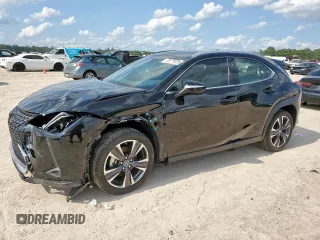 2024 Lexus UX 250h z VIN JTHX6JBH8R2172668, wystawiony jako Copart lot #58179335 z przebiegiem 12 581 mil mil oraz Szkoda całkowita • Salvage title. Historia ofert i sprzedaży dostępna na DreamBid. Obrazek 1.