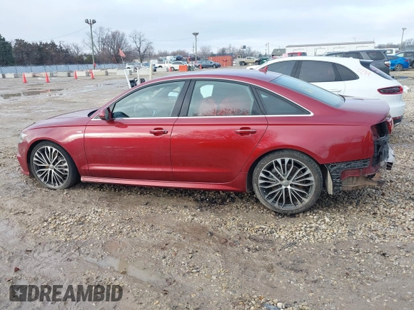 2018 Audi A6 Premium Plus with VIN WAUD8AFC3JN008385, listed as a IAAI auction lot 41209017 with 68,059 mi miles. Bid and sale history available at carsss.com. Image 15.