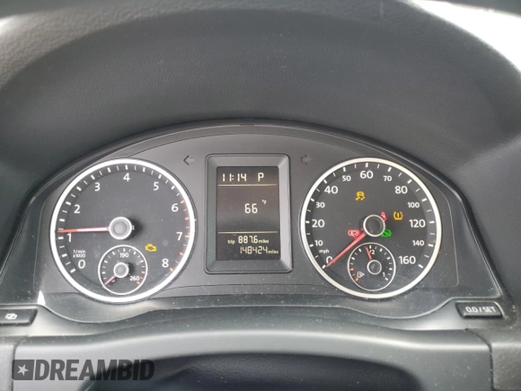 2010 Volkswagen Tiguan Wolfsburg Edition z VIN WVGAV7AX6AW526069, wystawiony jako Copart lot #48891465 z przebiegiem 148 424 mil mil oraz Szkoda całkowita • Salvage title. Historia ofert i sprzedaży dostępna na DreamBid. Obrazek 9.