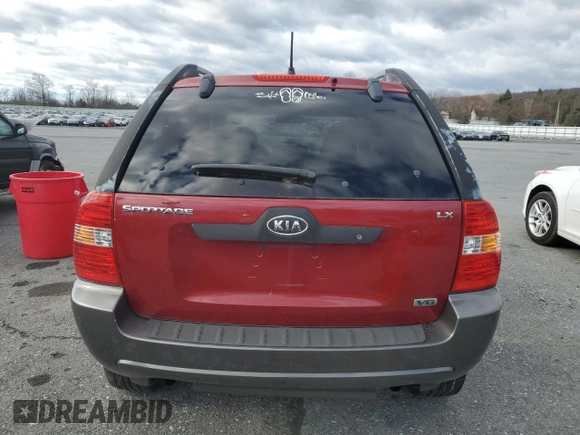 2005 Kia Sportage LX with VIN KNDJE723257052220, listed as a Copart auction lot 86979334 with 113,717 mi miles and Clean title. Bid and sale history available at DreamBid. Image 6.