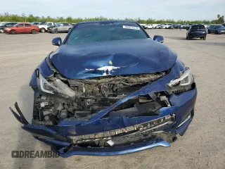 2017 Infiniti Q60 Sport with VIN JN1EV7EK4HM362673, listed as a Copart auction lot 50077315 with 82,992 mi miles and Salvage Title. Bid and sale history available at DreamBid. Image 5.
