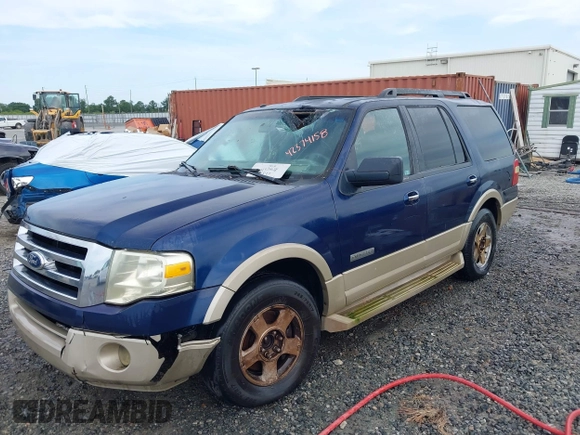 2007 Ford Expedition Eddie Bauer with VIN 1FMFU18537LA73159, listed as a IAAI auction lot 42374158 with 228,761 mi miles and . Bid and sale history available at DreamBid. Image 6.