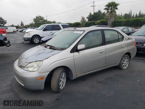2003 Toyota Prius z VIN JT2BK18U430088533, wystawiony jako Copart lot #56091295 z przebiegiem 112 210 mil mil oraz Czysty tytuł • Clean title. Historia ofert i sprzedaży dostępna na DreamBid. Obrazek 1.