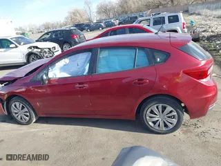 2019 Subaru Impreza with VIN 4S3GTAA63K1721568, listed as a IAAI auction lot 41896632 with 18,744 mi miles. Bid and sale history available at carsss.com. Image 14.