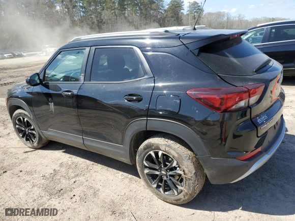 2021 Chevrolet TrailBlazer LT with VIN KL79MPS27MB146938, listed as a Copart auction lot 48870385 with 24,307 mi miles and Salvage Title. Bid and sale history available at carsss.com. Image 2.