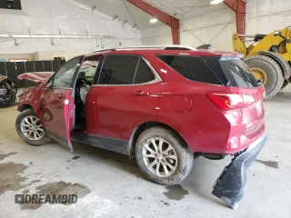 2019 Chevrolet Equinox LT z VIN 2GNAXUEV0K6125254, wystawiony jako Copart lot #54834765 z przebiegiem Nie podano mil oraz Szkoda całkowita • Salvage title. Historia ofert i sprzedaży dostępna na DreamBid. Obrazek 2.