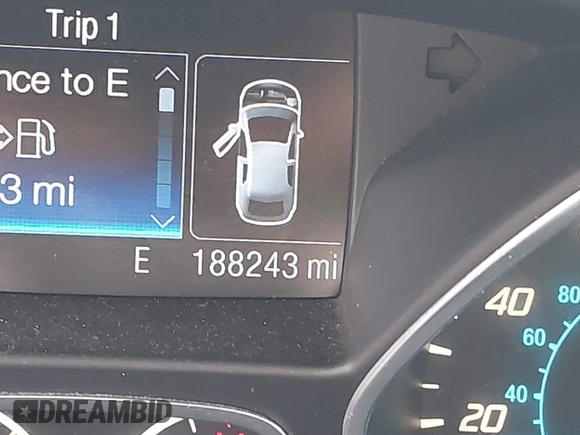 2014 Ford Escape Titanium with VIN 1FMCU9J95EUB05518, listed as a IAAI auction lot 41734025 with 188,243 mi miles. Bid and sale history available at carsss.com. Image 16.