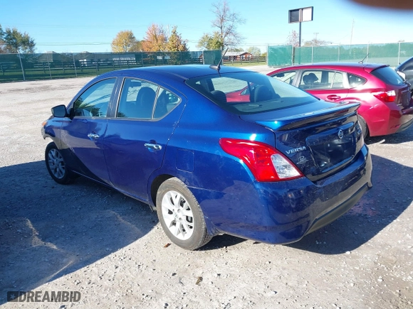 2019 Nissan Versa Sedan SV with VIN 3N1CN7AP3KL835375, listed as a IAAI auction lot 40753060 with 102,777 mi miles. Bid and sale history available at carsss.com. Image 3.