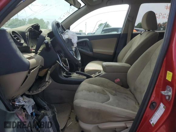 2010 Toyota RAV4 z VIN 2T3ZF4DV2AW034490, wystawiony jako Copart lot #53874595 z przebiegiem Nie podano mil oraz Szkoda całkowita • Salvage title. Historia ofert i sprzedaży dostępna na DreamBid. Obrazek 7.