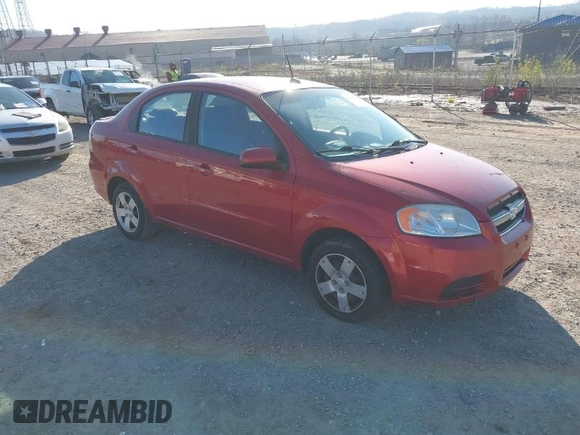 2010 Chevrolet Aveo 1LT with VIN KL1TD5DE5AB097407, listed as a IAAI auction lot 42005256 with 156,440 mi miles and . Bid and sale history available at DreamBid. Image 1.