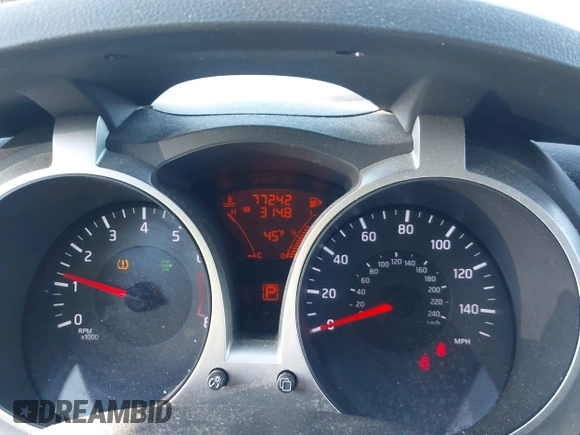 2011 Nissan Juke SL with VIN JN8AF5MV6BT020992, listed as a IAAI auction lot 42061359 with 77,242 mi miles. Bid and sale history available at carsss.com. Image 7.