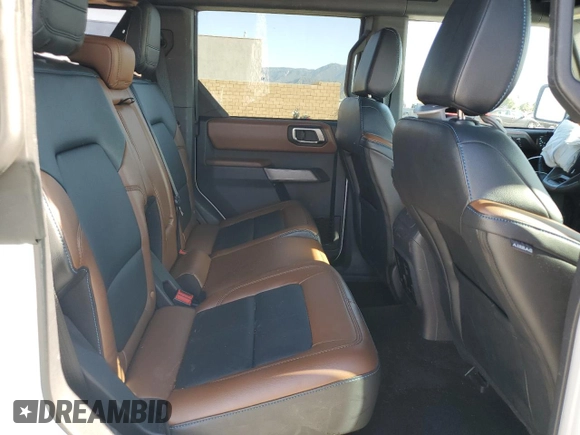 2022 Ford Bronco with VIN 1FMDE5DHXNLB79200, listed as a Copart auction lot 49372444 with 50,686 mi miles and Salvage Title. Bid and sale history available at DreamBid. Image 10.