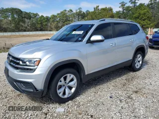 2019 Volkswagen Atlas S с VIN 1V2AP2CA5KC583875, выставлен на аукционе Copart как лот 46225165 с пробегом 82 356 миль миль и Чистый • Clean title. История ставок и продаж доступна на DreamBid. Изображение 1.