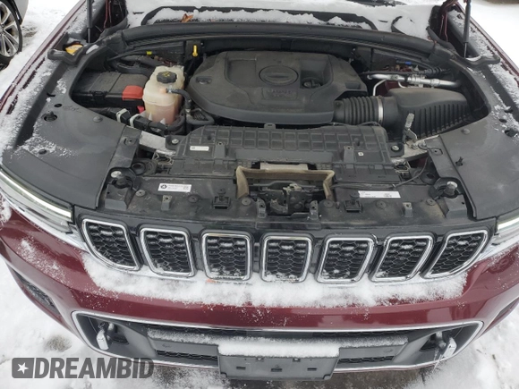 2022 Jeep Grand Cherokee Overland with VIN 1C4RJHDG8N8620405, listed as a Copart auction lot 86142484 with 40,989 mi miles and Salvage title. Bid and sale history available at DreamBid. Image 12.
